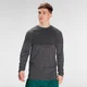 MP Men's Essential Seamless Long Sleeve Top – Grå