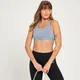 MP Women's Power Cross Back Sports Bra – Blå