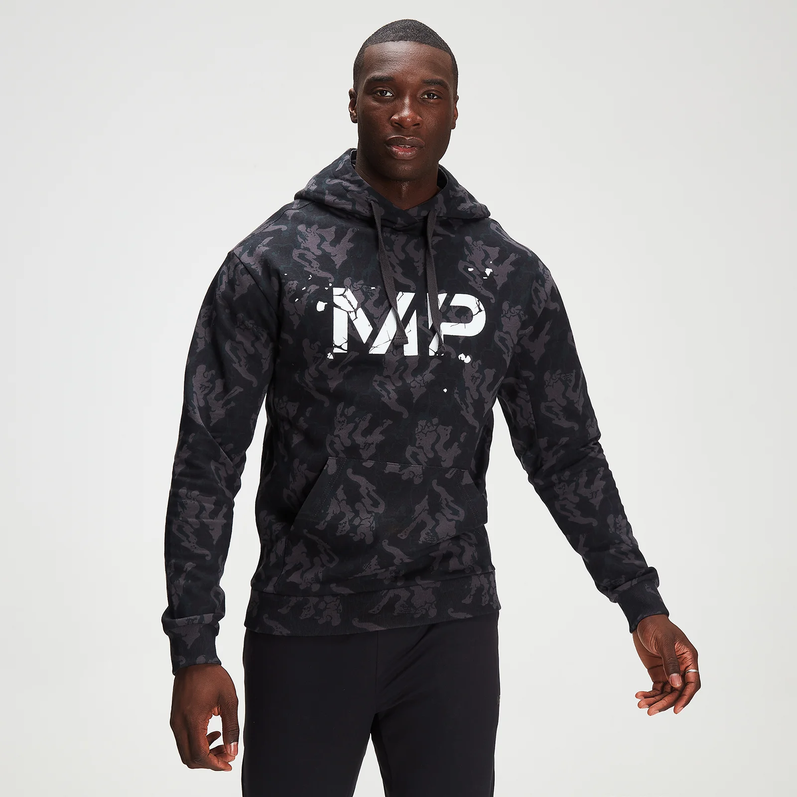 MP Men's Adapt Camo Hoodie - Svart - XXS Bild 1