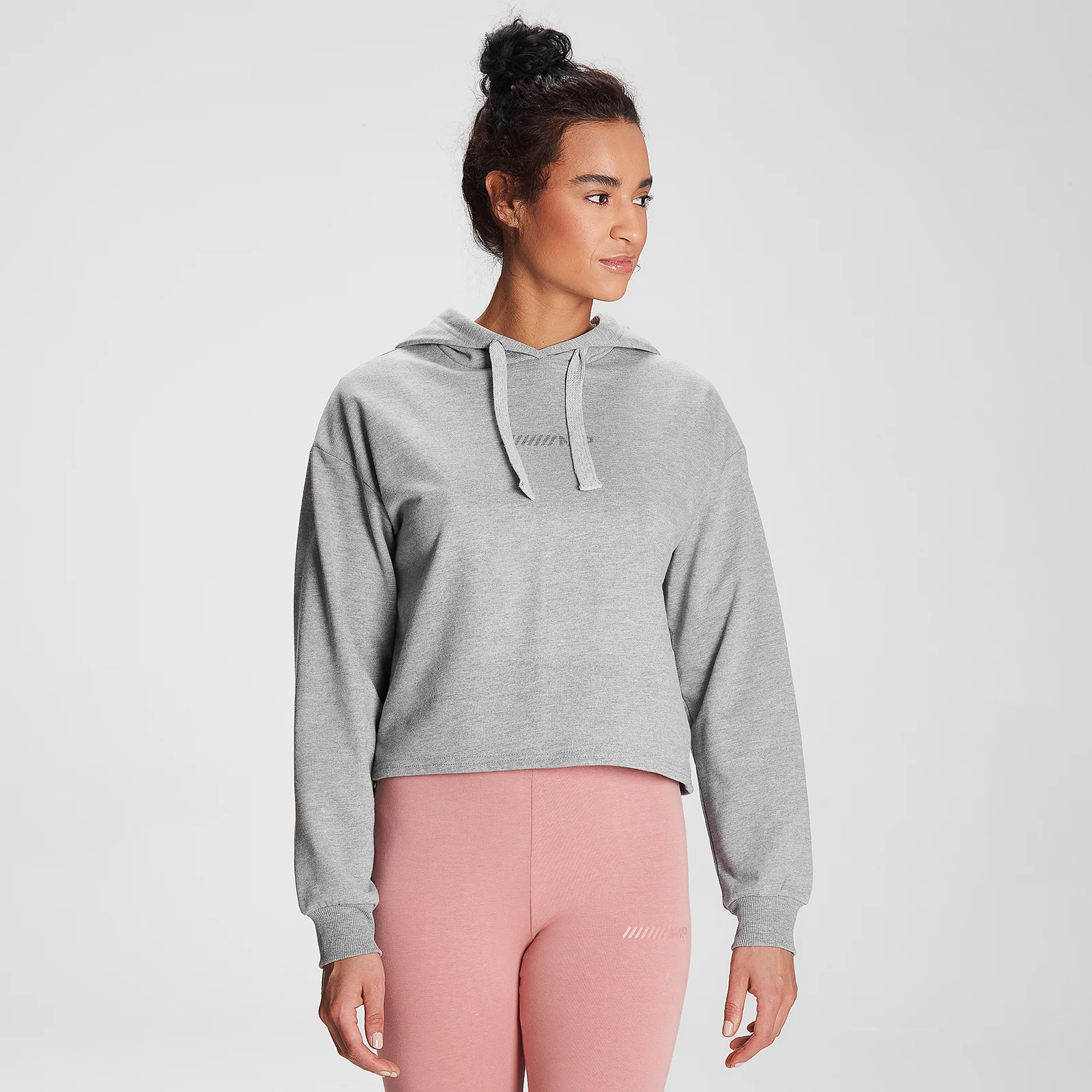 MP Women's Tonal Graphic Hoodie – Grå - XXS Bild 1