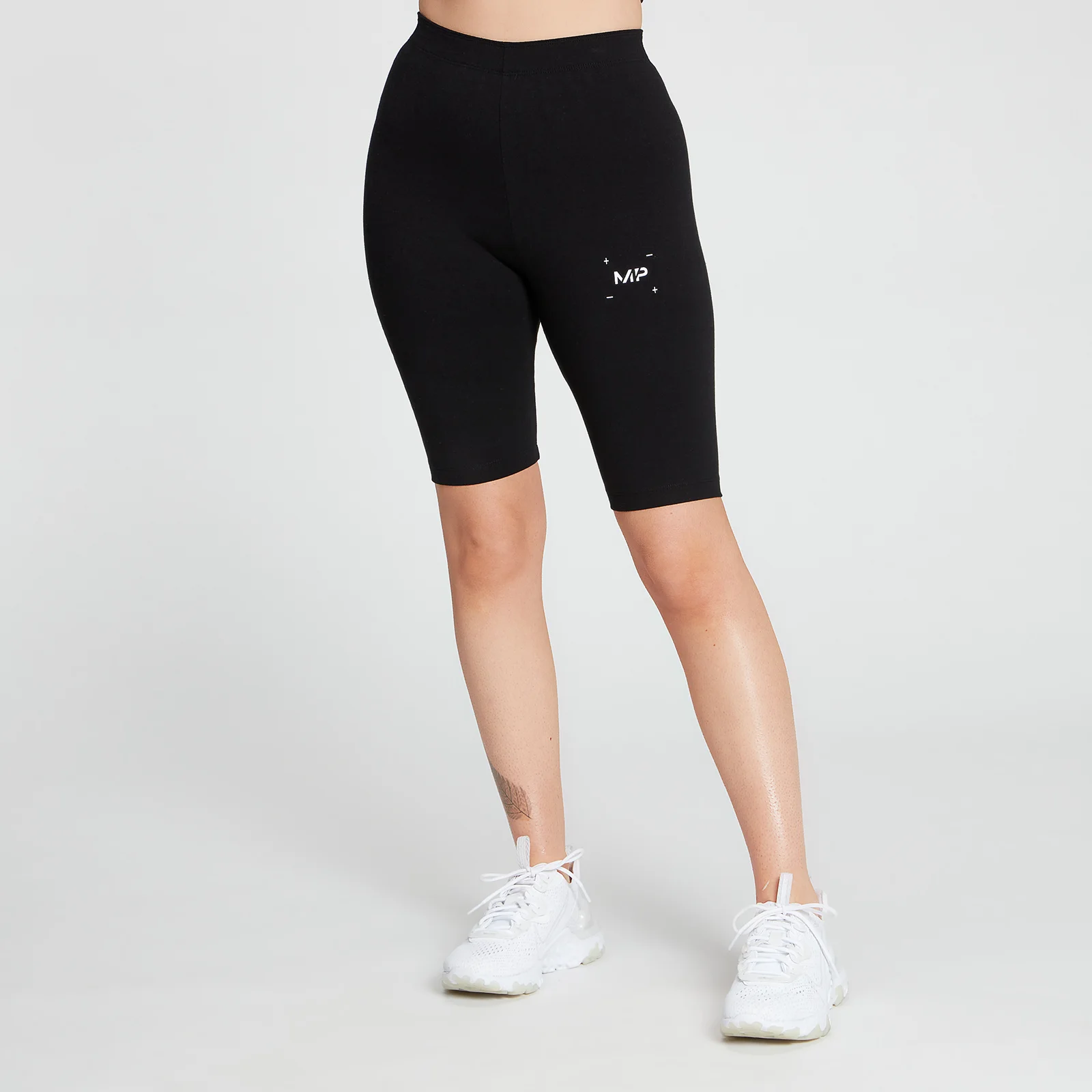 MP Women's Central Graphic Cycling Shorts - Black - XXS Bild 1
