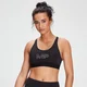 MP Women's Branded Training Sports Bra – Svart
