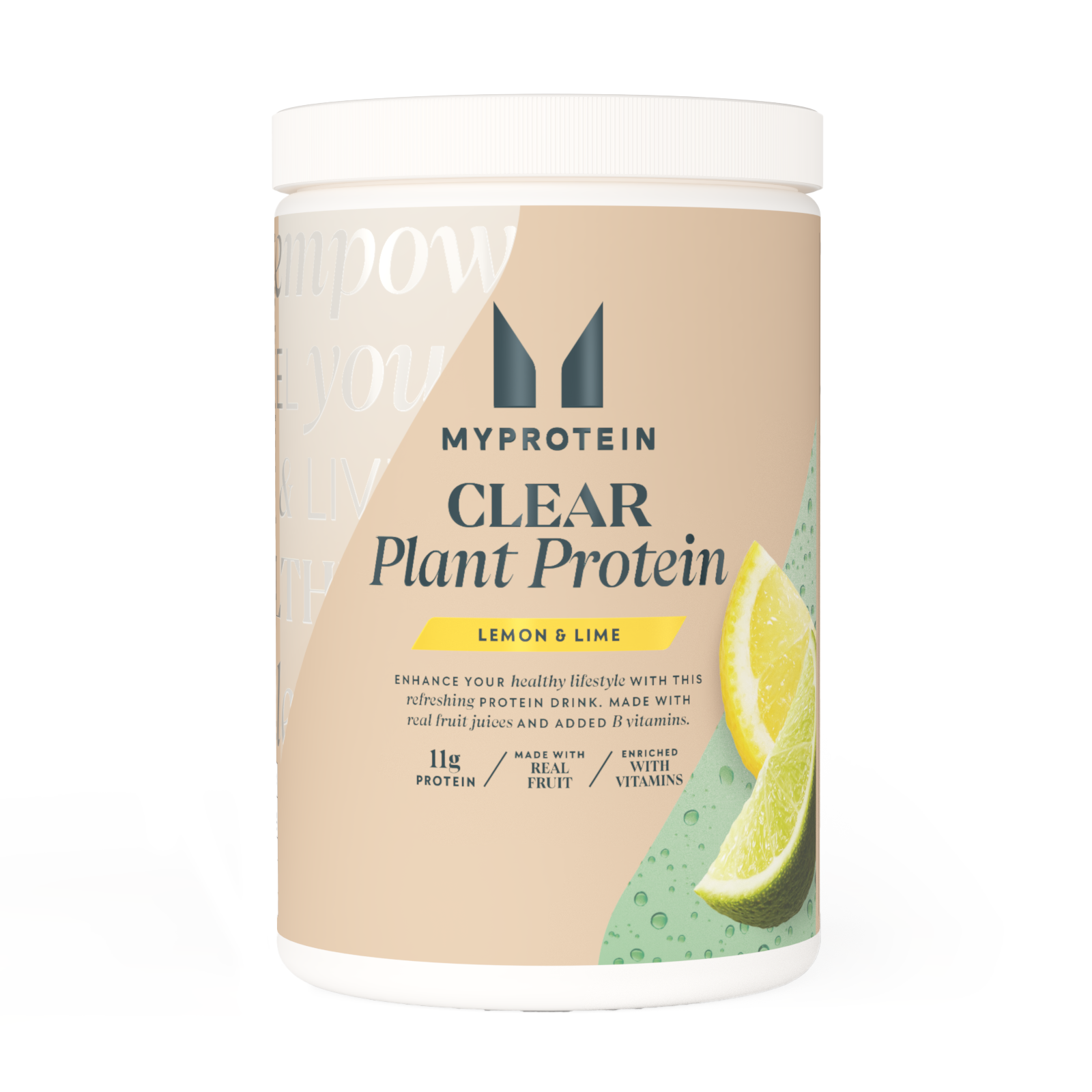 Clear Vegan Protein - 40servings - Lemon & Lime Bild 1