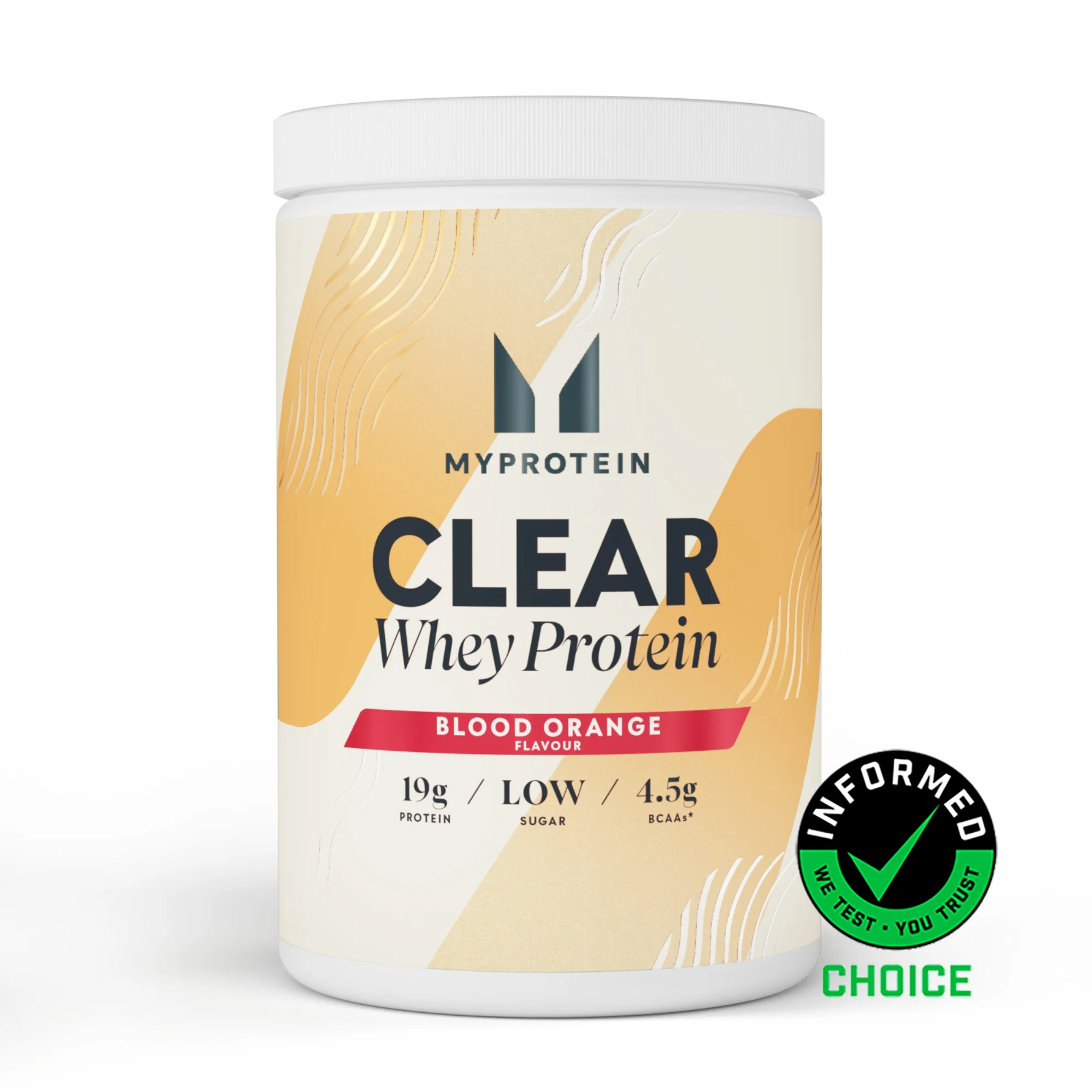 Clear Whey Isolate - 500g - 20servings - Blood Orange Bild 1