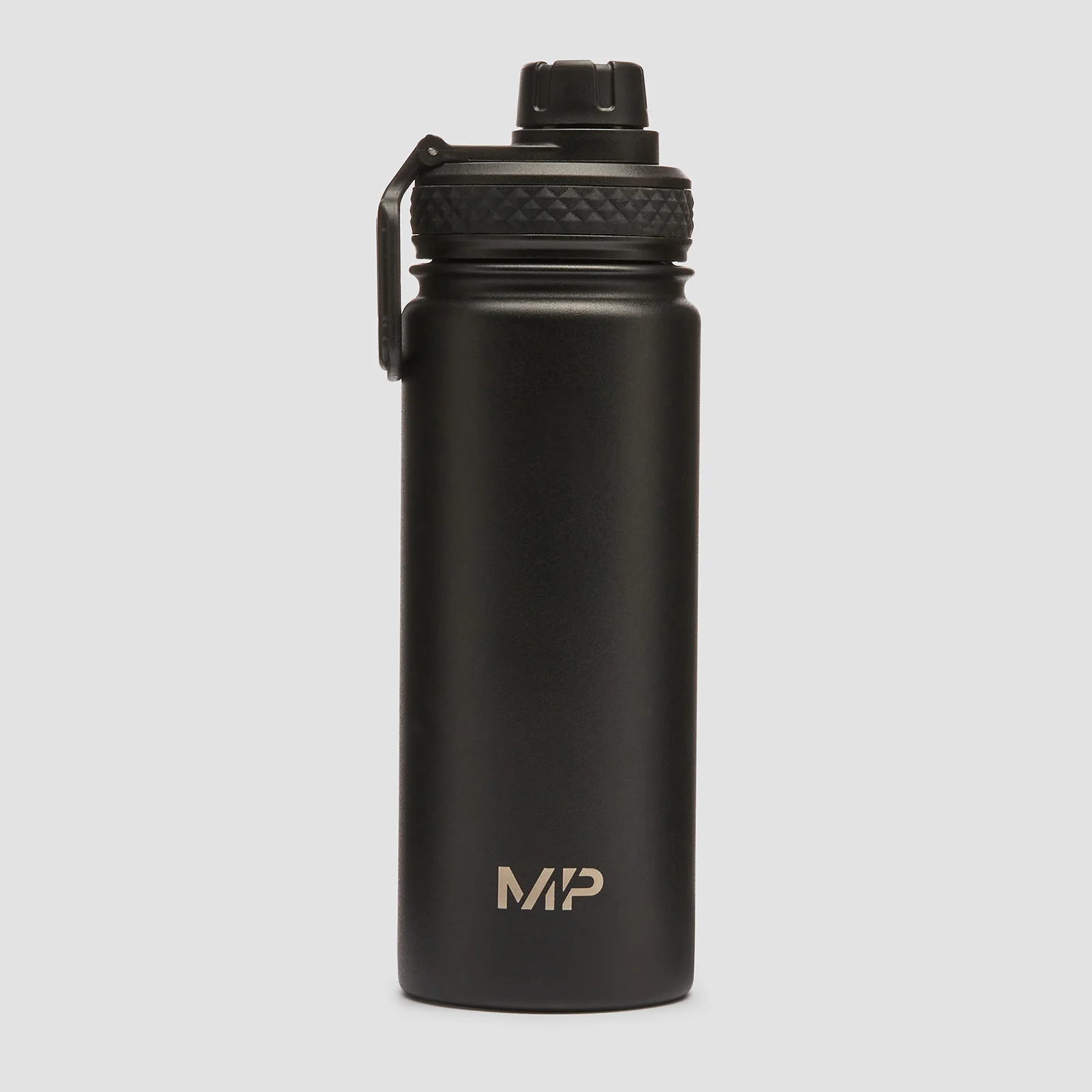MP Medium Metal Water Bottle – Svart – 500 ml Bild 1
