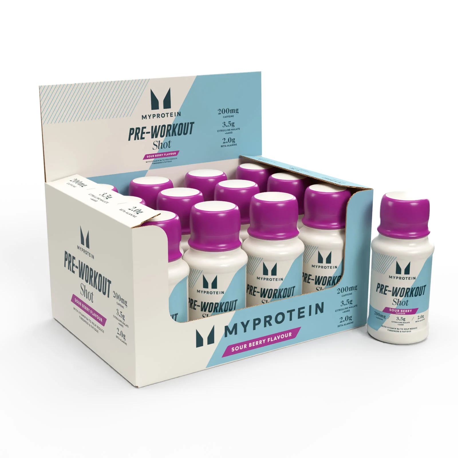 Pre-Workout Shot - Sour Berry Bild 1