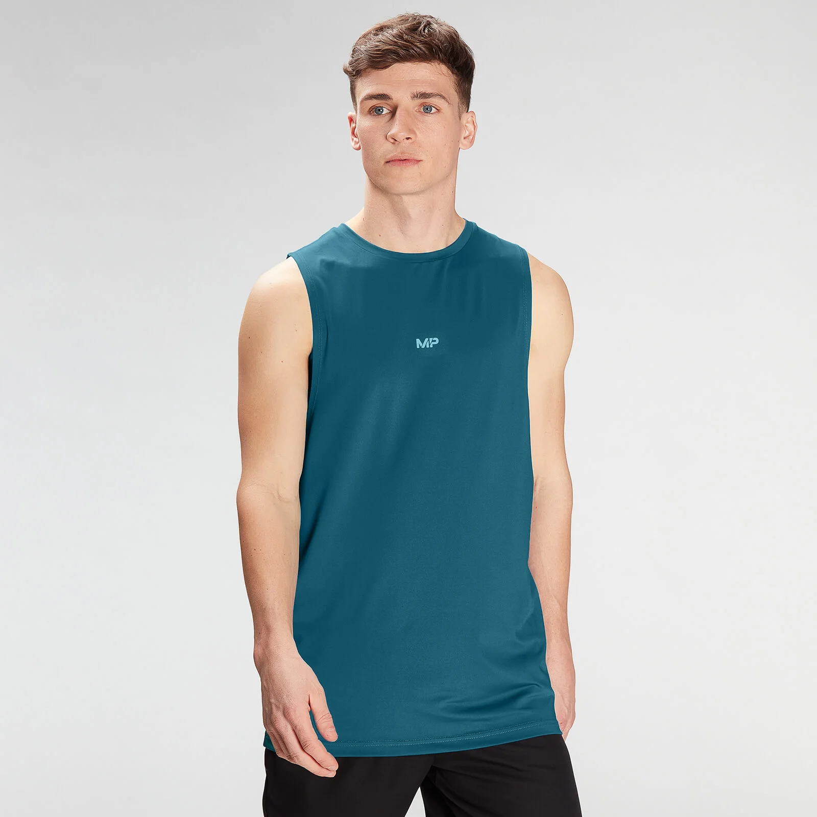 MP Men's Limited Edition Impact Training Tank – Turkos - XXS Bild 1