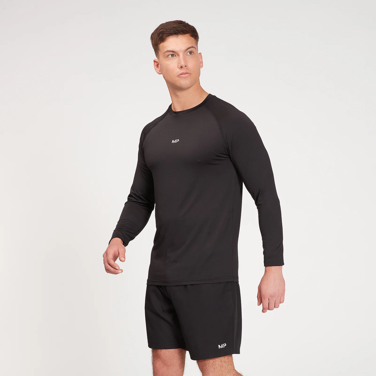 MP Fade Graphic Training Long Sleeve Top för män – Svart - XXS Bild 1