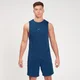 MP Fade Graphic Training Tank – Mörkblå