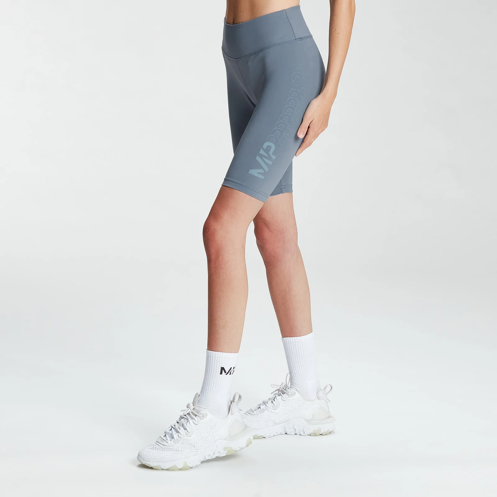 MP Women's Fade Graphic Training Cycling Shorts – Blå - XXS Bild 1