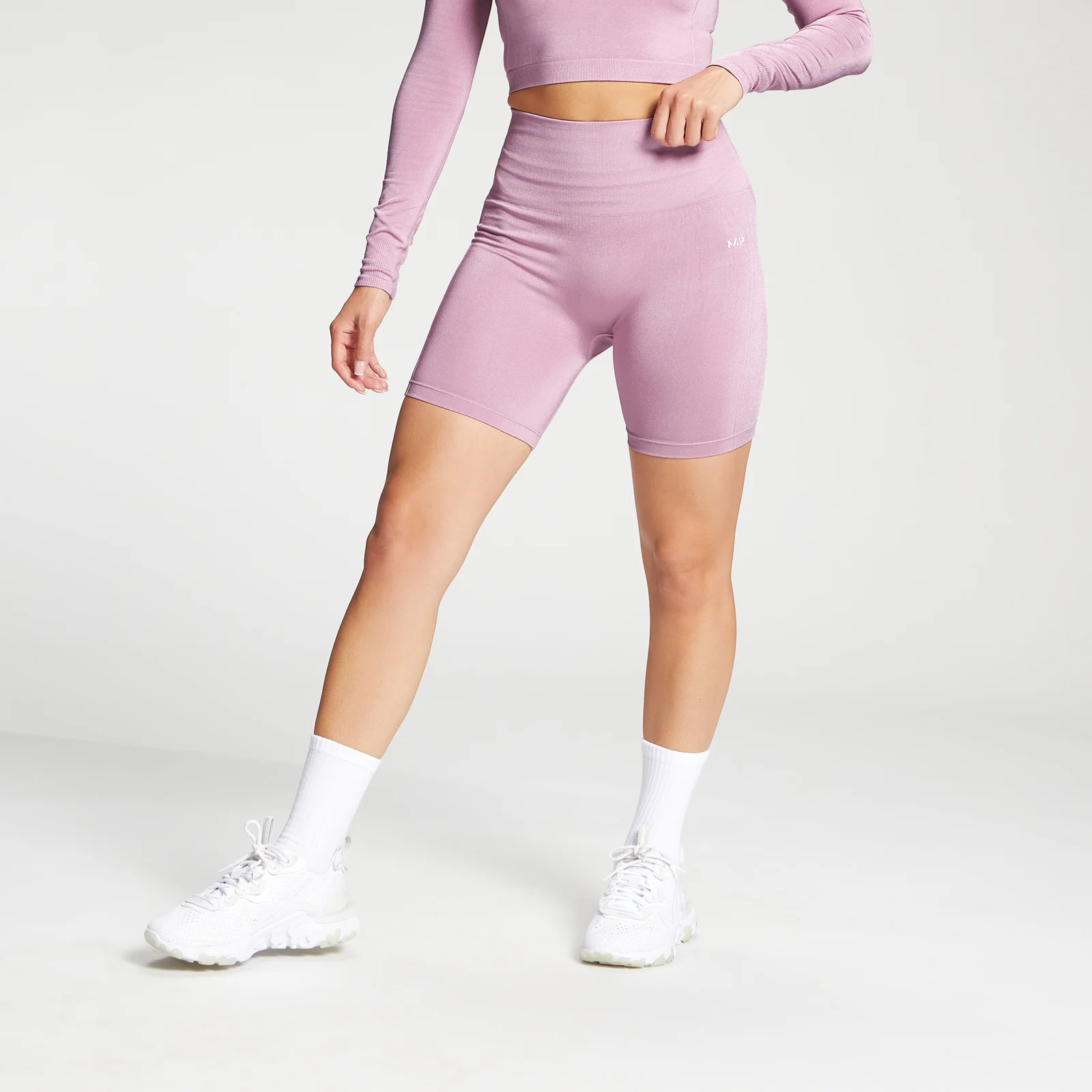 MP Women's Limited Edition Shape Seamless Cycling Shorts - Pink - XXS Bild 1