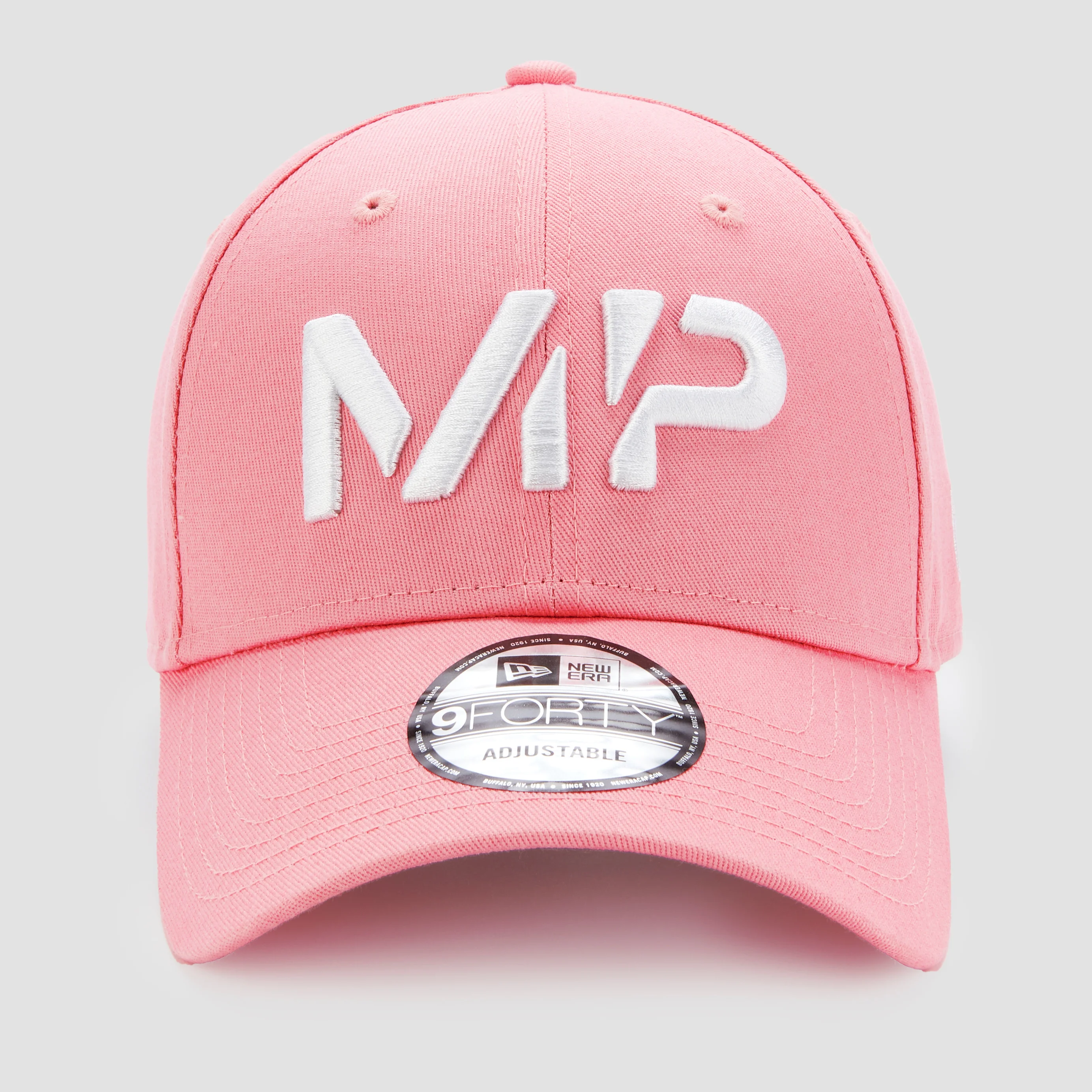 MP NEW ERA 9FORTY Baseball Cap - Geranium Pink/White Bild 1
