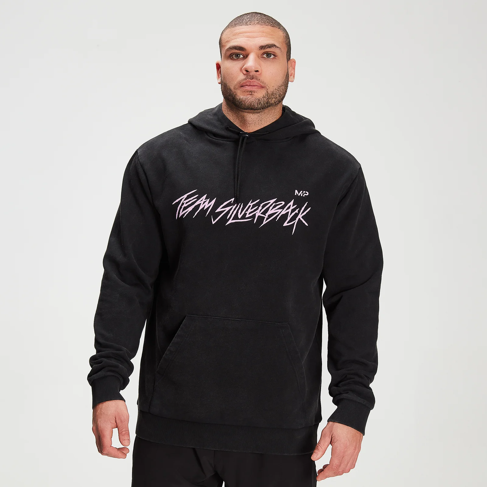 MP X Zack George Men's Washed Hoodie - Black - XXS Bild 1