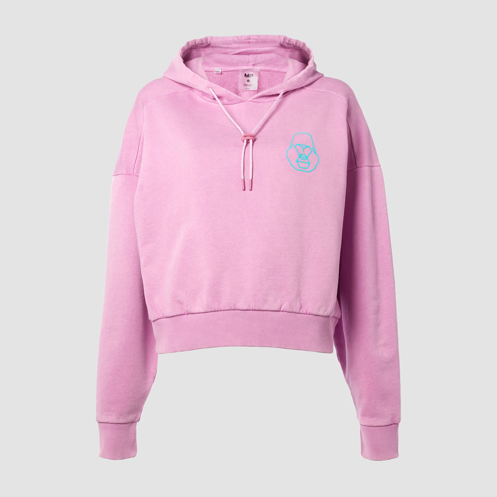 MP X Zack George Women's Washed Crop Hoodie - Pink Lavender - XXS Bild 1