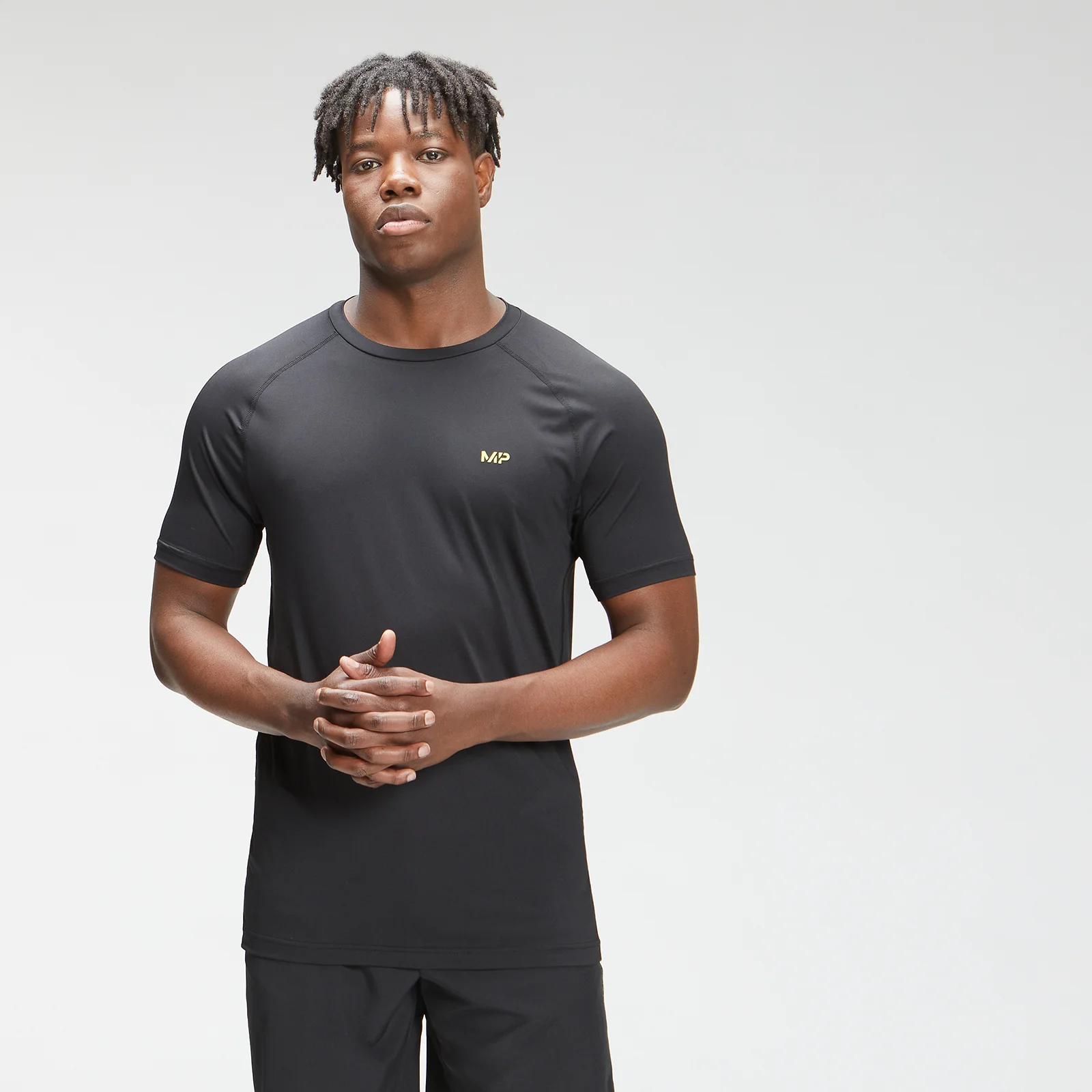 MP Men's Tempo Short Sleeve T-Shirt - Black - XXS Bild 1
