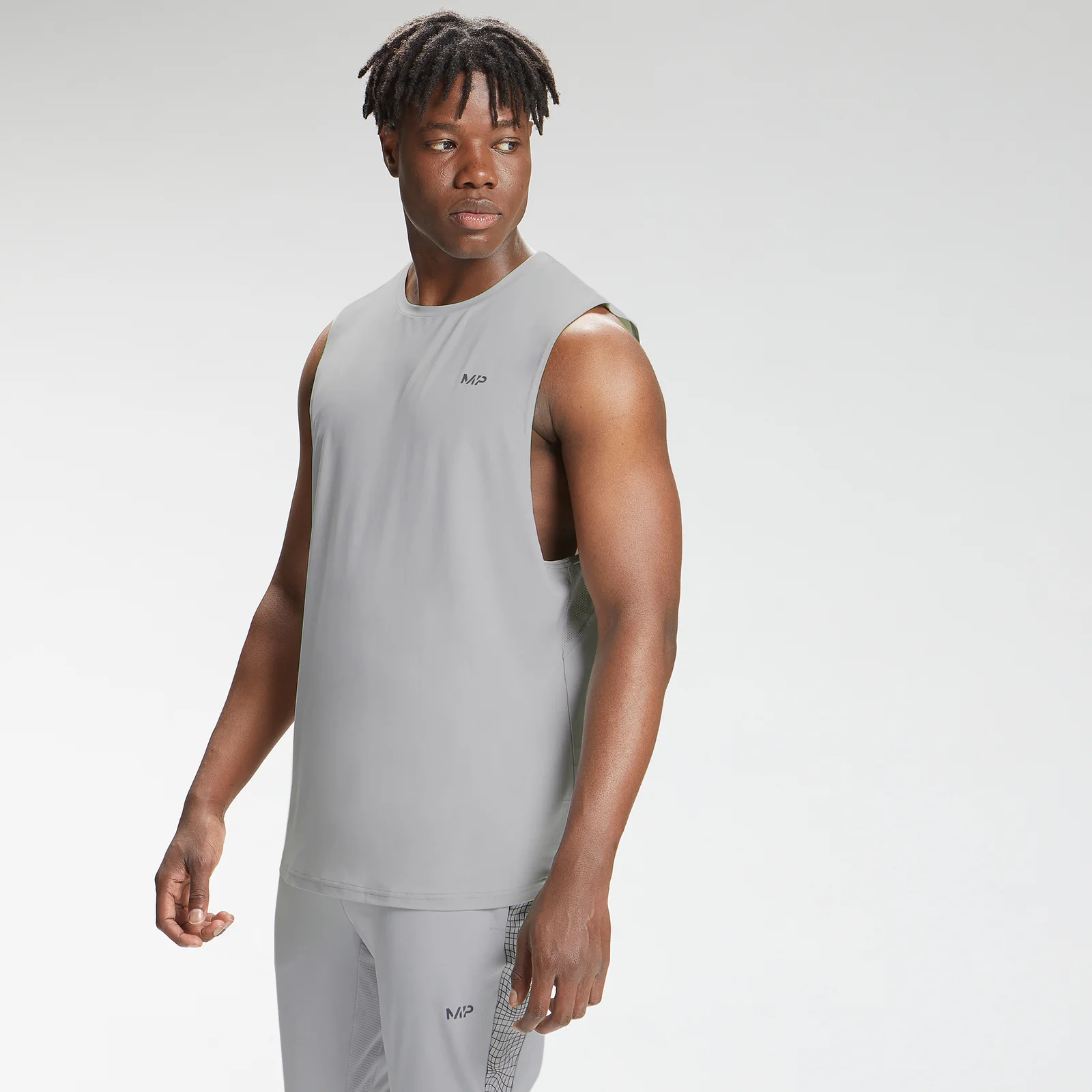 MP Men's Tempo Tank Top – Grå - XXS Bild 1