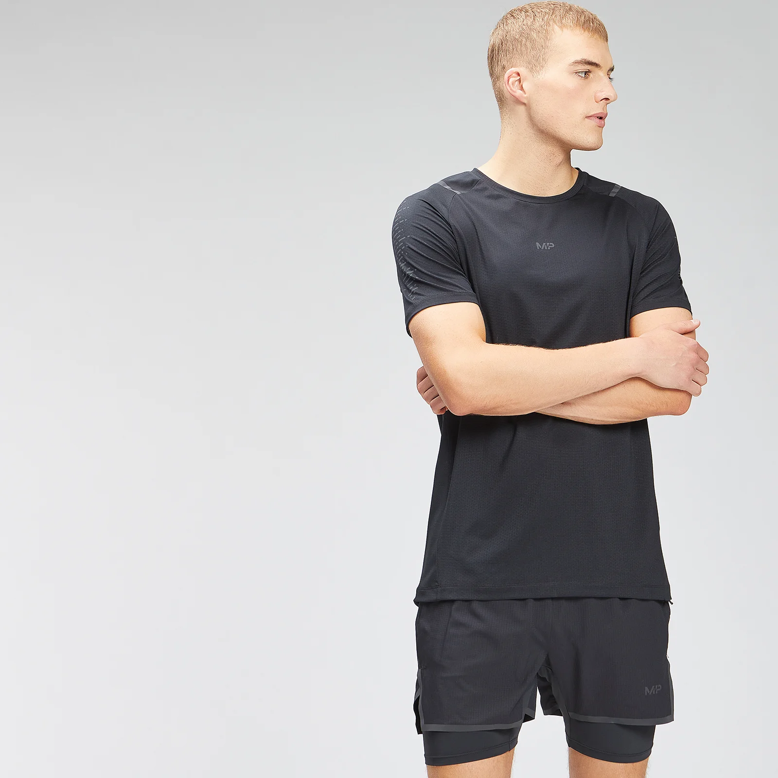 MP Men's Velocity Short Sleeve T-Shirt – Svart - XXS Bild 1