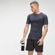 MP Men's Tempo Seamless T-Shirt – Mörkgrå