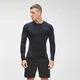 MP Men's Tempo Seamless Long Sleeve Top – Svart