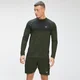 MP Men's Essential Seamless Long Sleeve Top – Grå