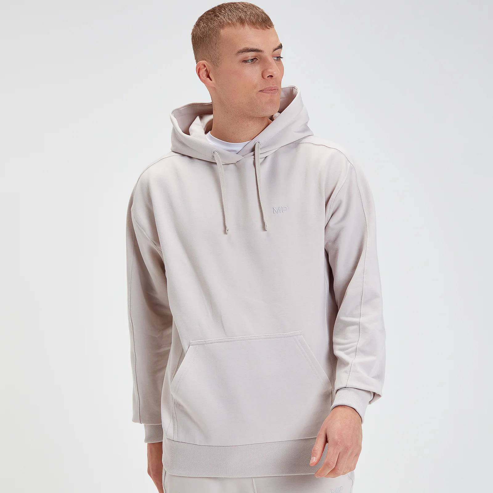 MP Men's Rest Day Oversized Hoodie – Grå - XXS Bild 1