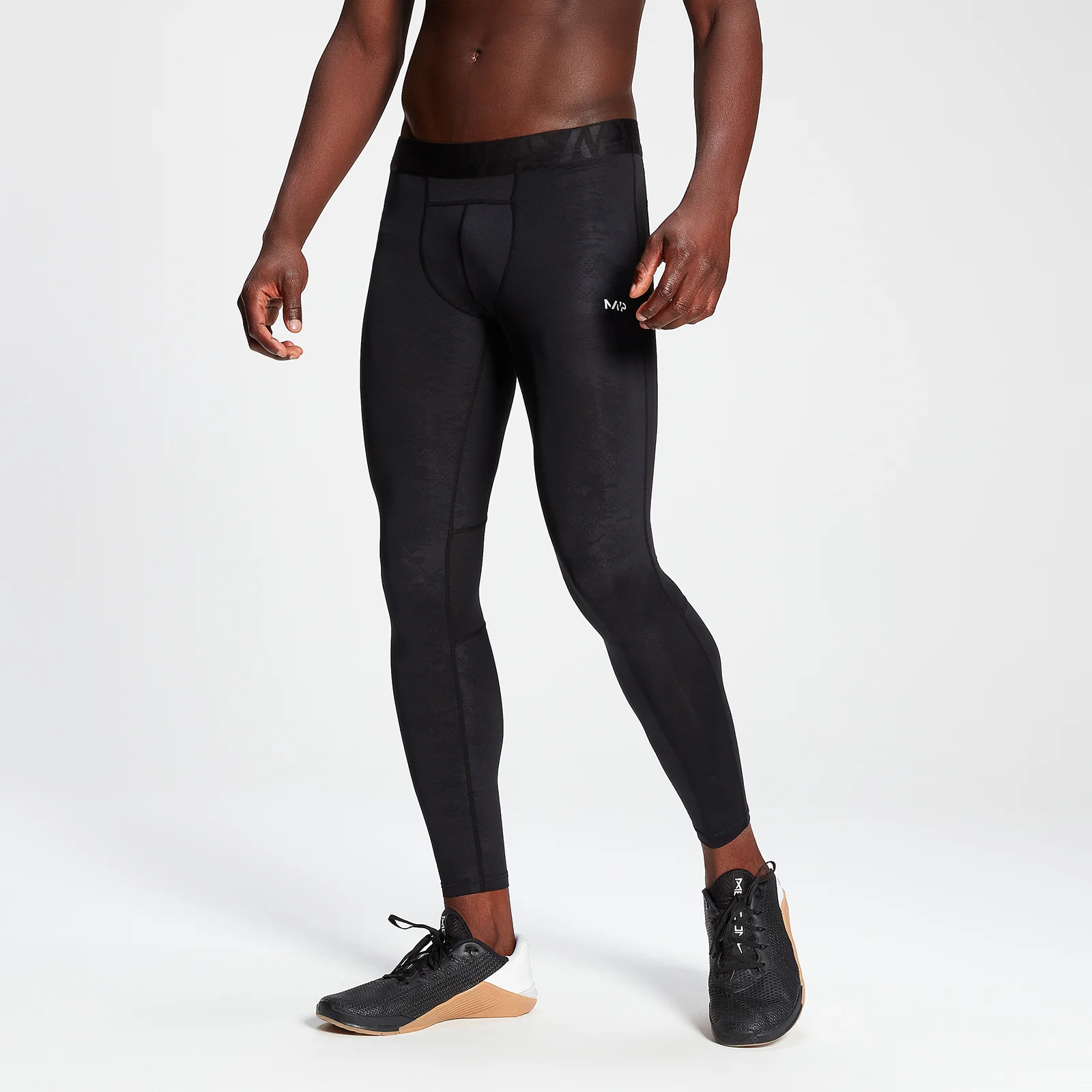 MP Men's Engage Baselayer Leggings - Black - XXS Bild 1