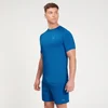 MP Men's Graphic Running Short Sleeve T-Shirt – Blå