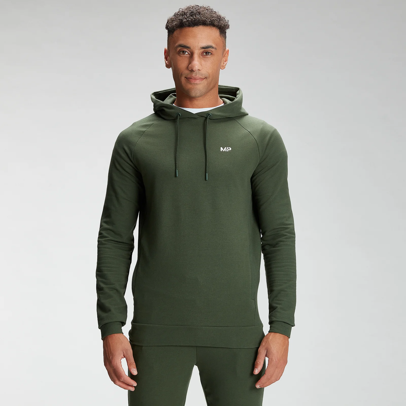 MP Men's Form Pullover Hoodie – Grön - XXS Bild 1