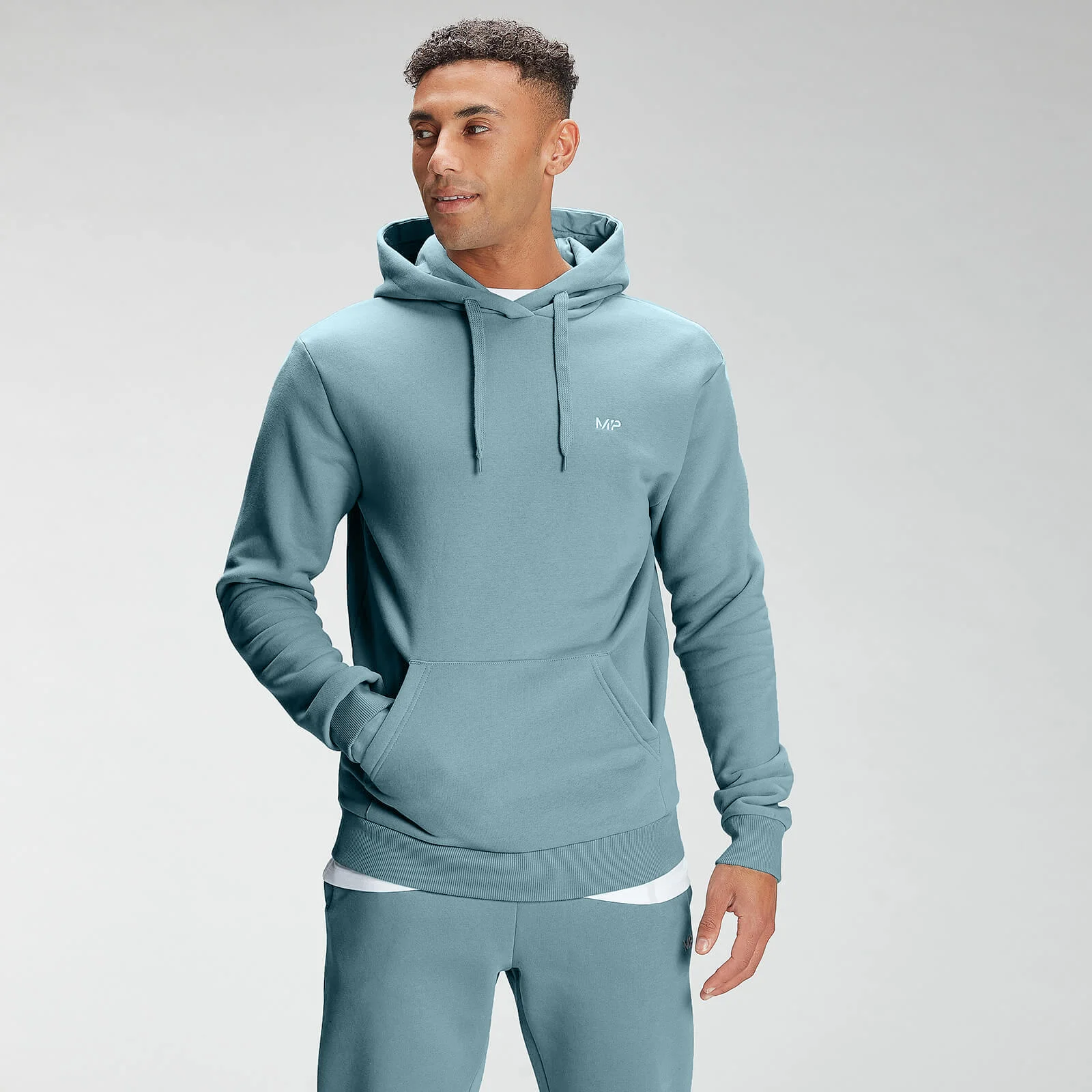 MP Men's Rest Day Hoodie - Ice Blue - XXS Bild 1