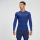 MP Training Long Sleeve Baselayer för män – Intensivt blå
