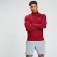 MP 1/4 Zip – Vinröd