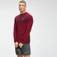 MP Men's Essential Seamless Long Sleeve Top – Vinröd