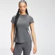 MP Women's Tempo Short Sleeve Top – Grå