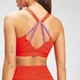 MP Women's Power Ultra Sports Bra – Röd/lila