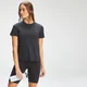 MP Women's Power Ultra Split Back T-Shirt – Svart