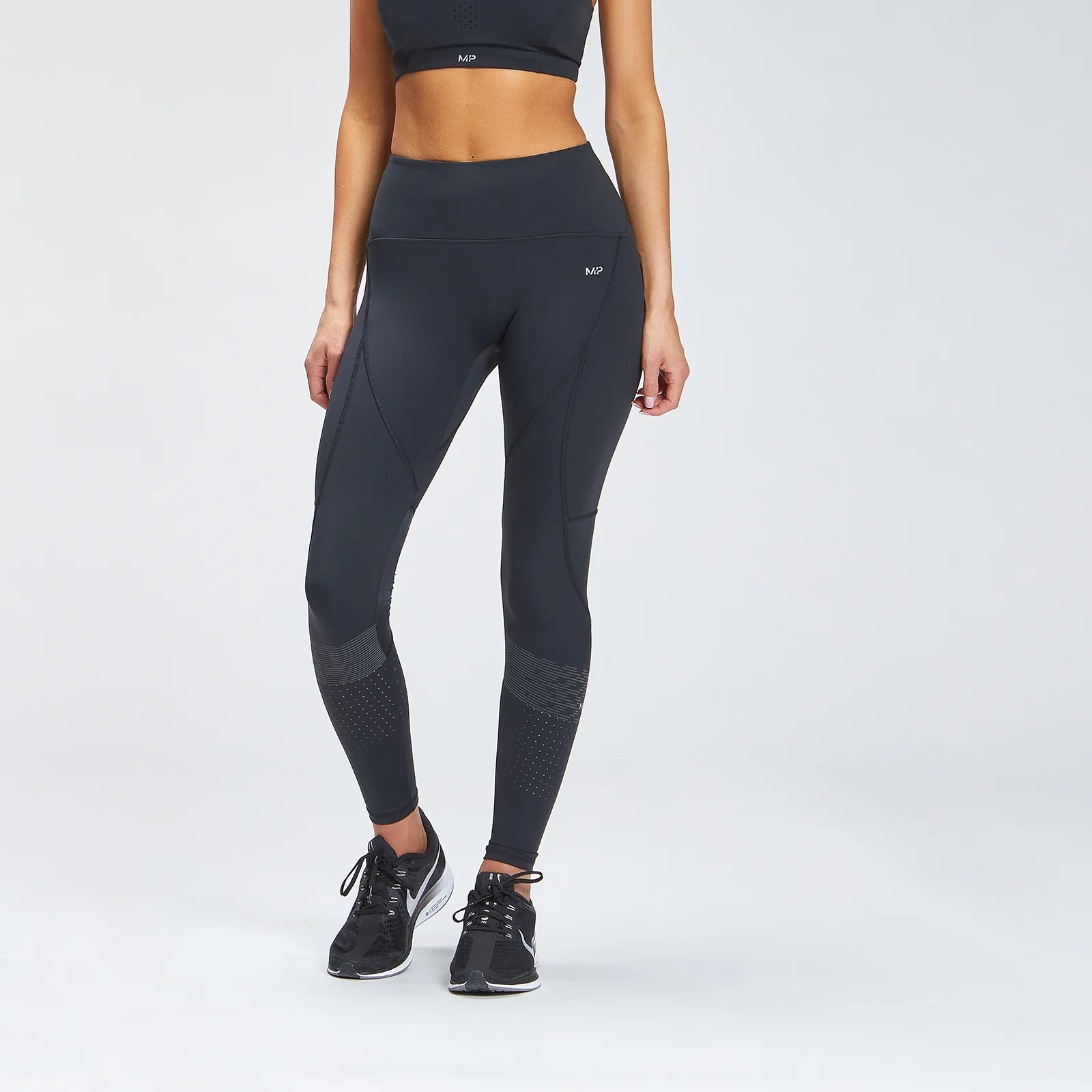 MP Velocity Reflective Leggings för kvinnor - Svart - XXS Bild 1