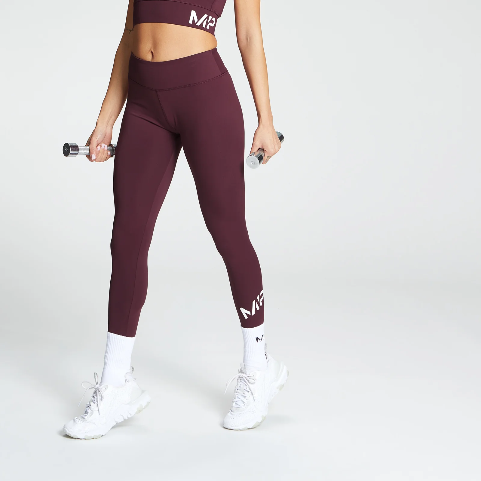 MP Essentials Training Women's Leggings – Vinröd - XXS Bild 1