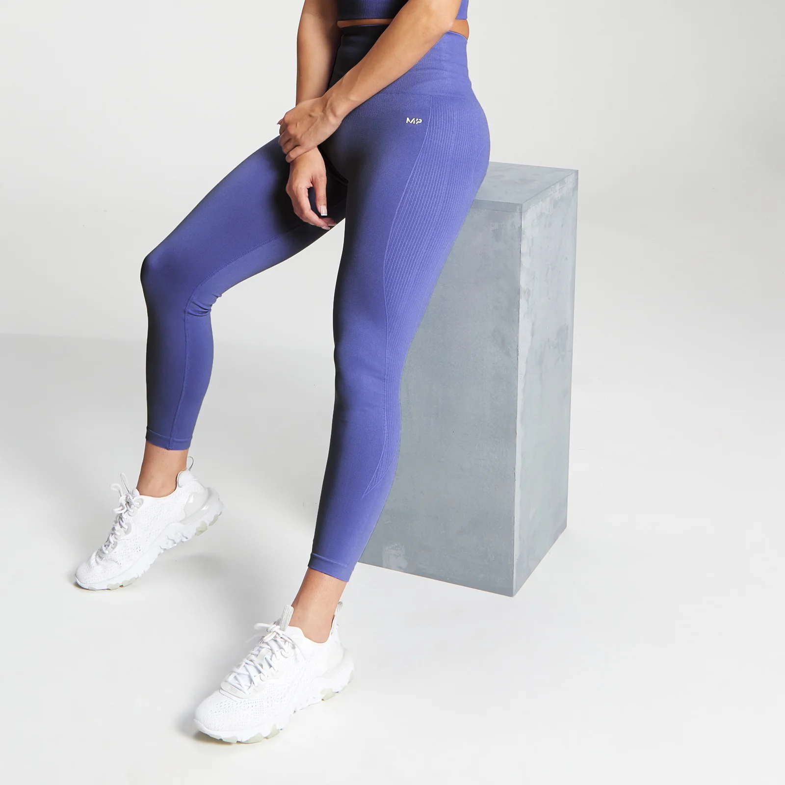 MP Women's Shape Seamless 7/8 Leggings - Bluebell - XXS Bild 1