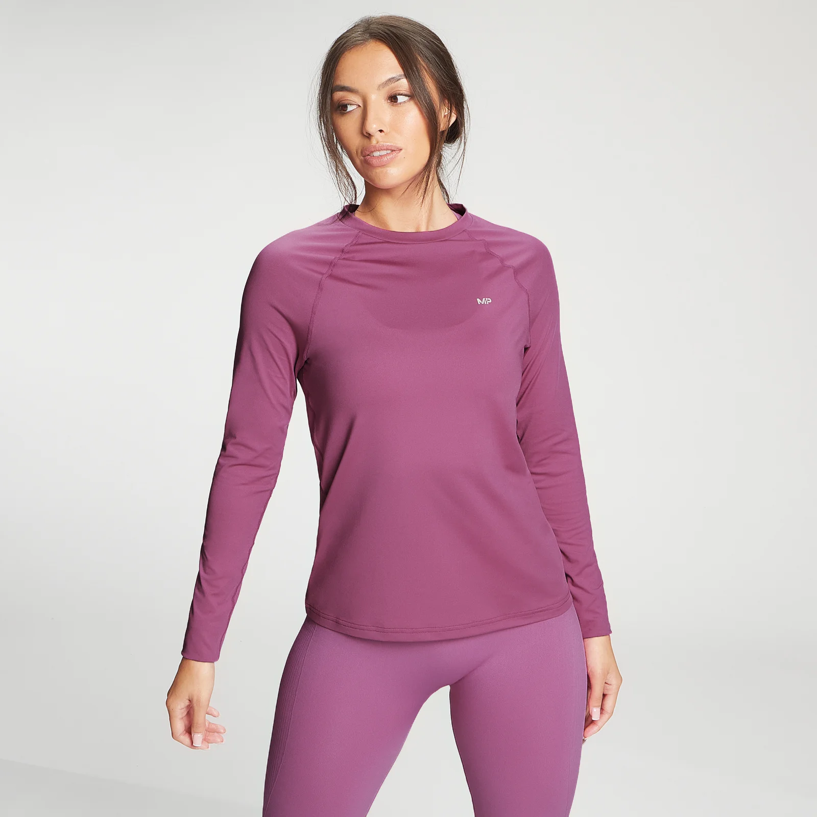 MP Women's Training Slim Fit Long Sleeve Top - Orchid - XXS Bild 1