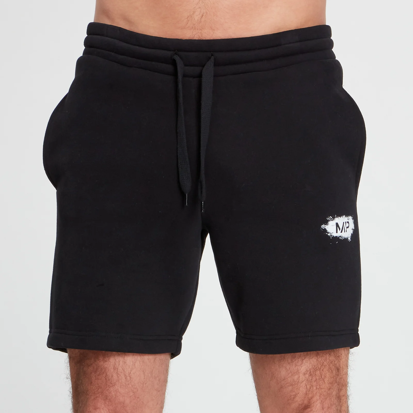 MP Men's Chalk Graphic Shorts - Black - XXS Bild 1