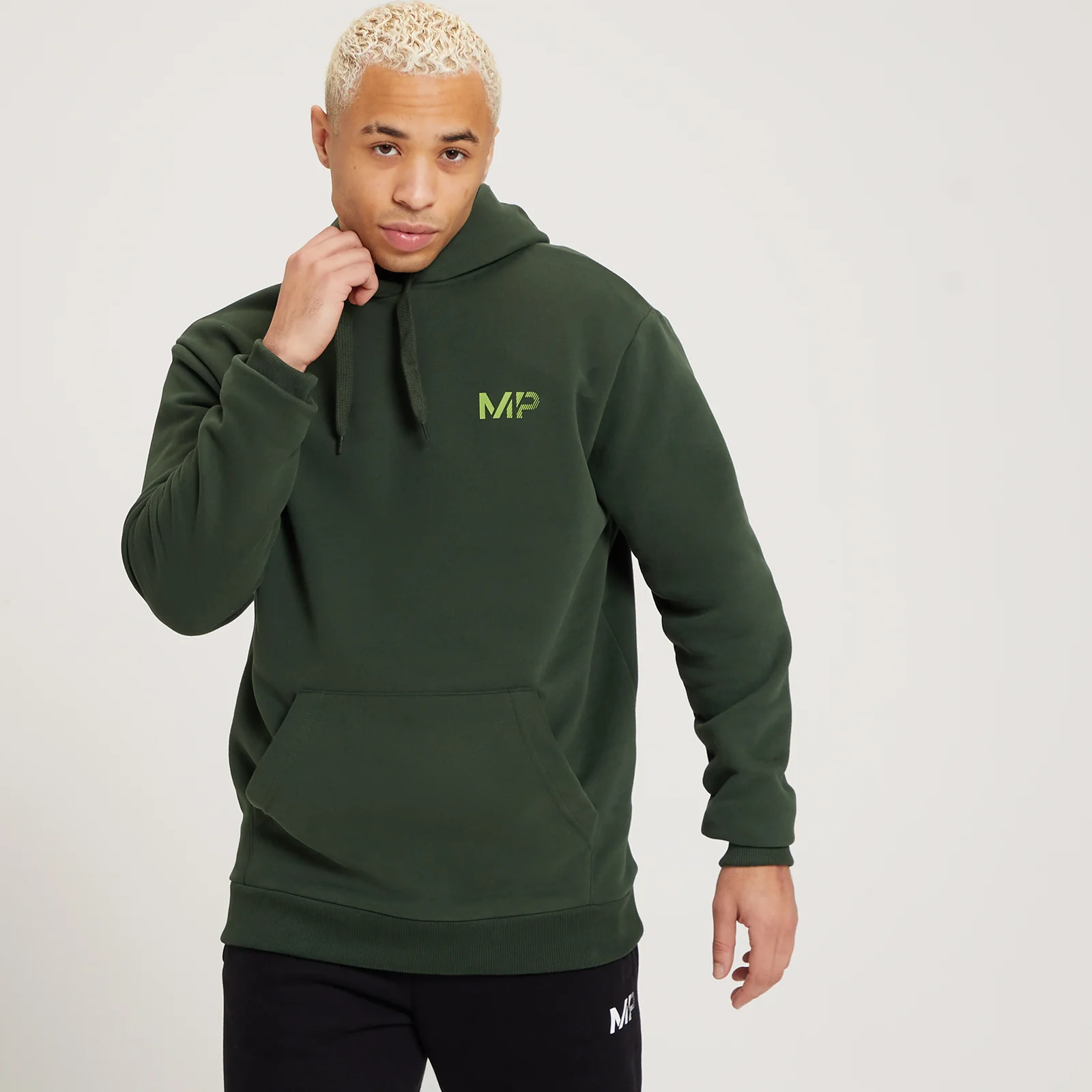MP Fade Graphic Hoodie för män - Mörkgrön | MYPROTEIN™
