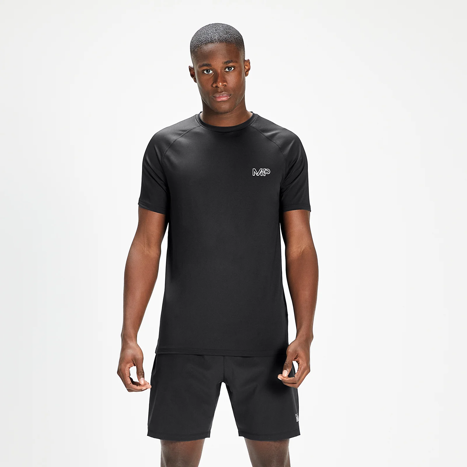 MP Men's Infinity Mark Graphic Training Short Sleeve T-shirt – Svart - XXS Bild 1