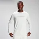 MP Men's Mini Mark Graphic Long Sleeve T-Shirt – Ljusgrå