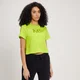 MP Fade Graphic Crop T-Shirt för kvinnor - Limegul