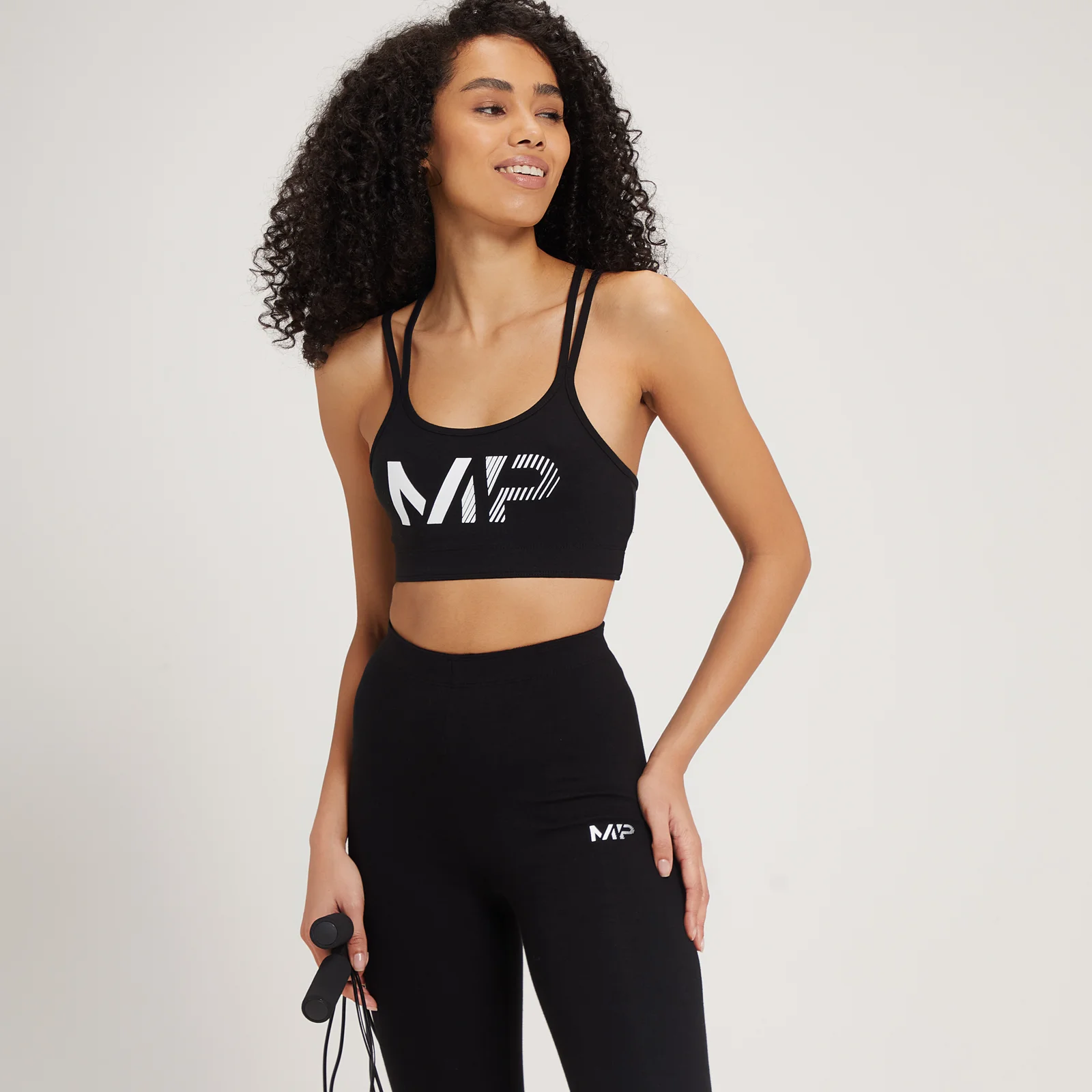 MP Fade Graphic Sports Bra - Svart - XXS Bild 1