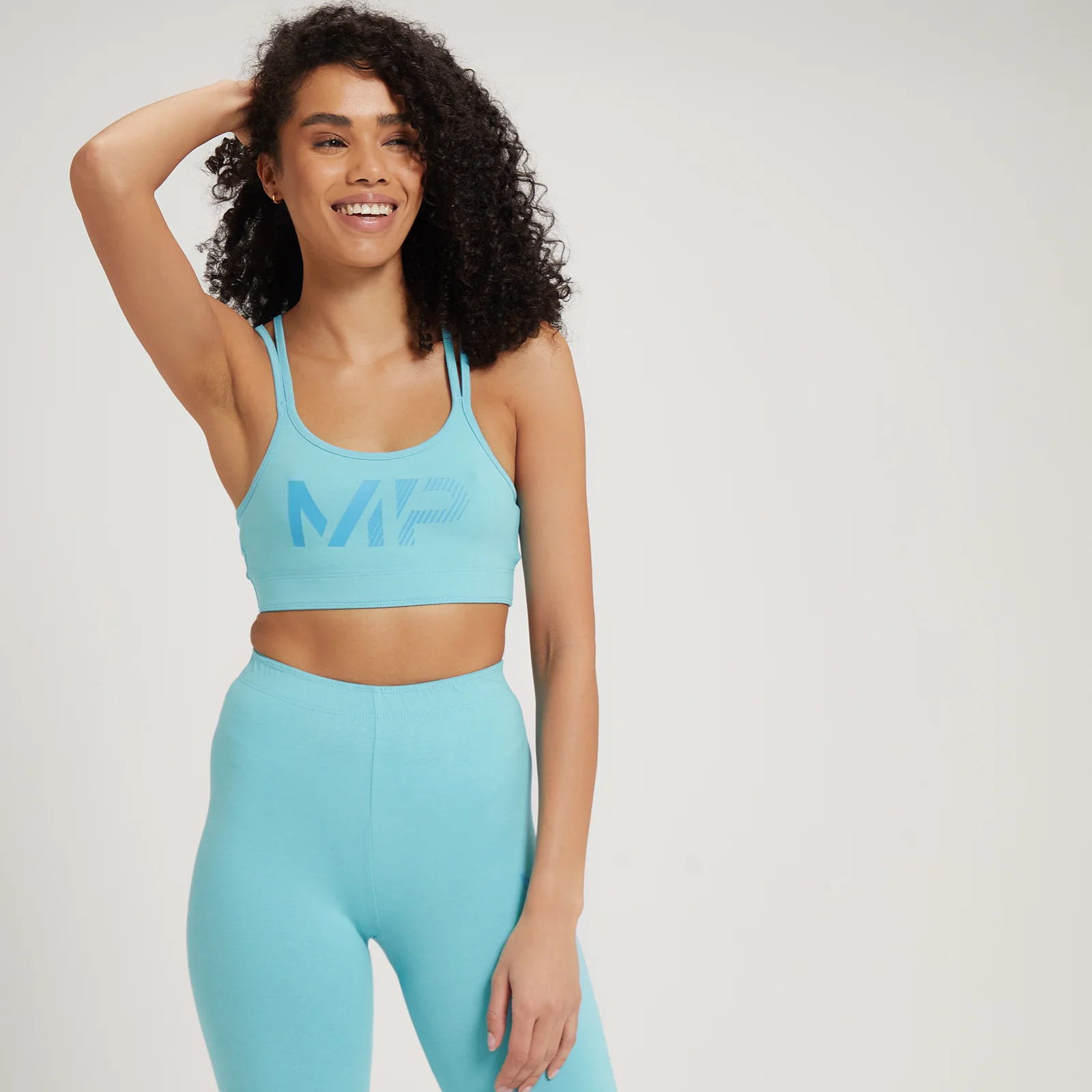 MP Fade Graphic Sports Bra - Blå - XXS Bild 1
