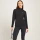 MP Linear Mark Training 1/4 Zip Top för kvinnor - Svart