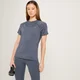 MP Linear Mark Training T-Shirt för kvinnor - Mörkgrå