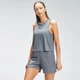 MP Women's Repeat Mark Graphic Training Crop Vest – Grå