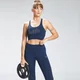 MP Women's Repeat Mark Graphic Training Sports Bra – Blå